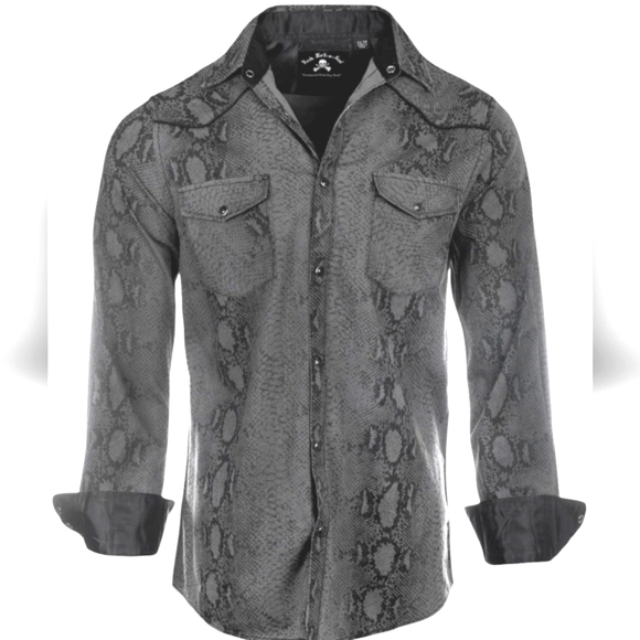NEW..Rock Roll N Soul Lizard King Charcoal...Size 2XL - Picture 1 of 9